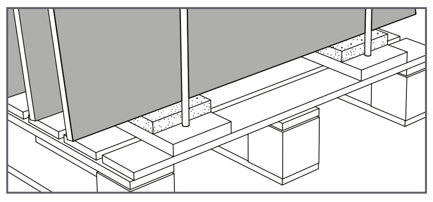 Use a staging rack for ventilated drying